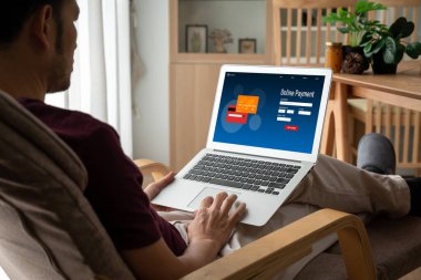 İnternet üzerinden modem para transferi için çevrimiçi ödeme platformu