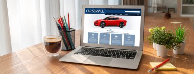 Car service website for online booking repair automobile garage technology snugly