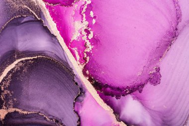 Mermer mürekkep soyut sanatının orijinal resmi. Örnek bir orjinal tablodan yüksek çözünürlüklü fotoğraf. Karargah kağıt dokusuna pürüzsüz mermer desen oluşturmak için soyut resim yapıldı.