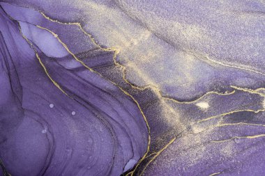 Mermer mürekkep soyut sanatının orijinal resmi. Örnek bir orjinal tablodan yüksek çözünürlüklü fotoğraf. Karargah kağıt dokusuna pürüzsüz mermer desen oluşturmak için soyut resim yapıldı.