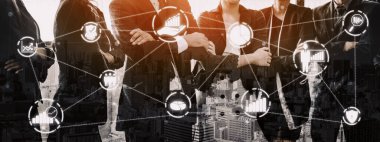 İş ve Finans Konsepti Veri Analizi. Dijital iş stratejisi için gelecekteki kar analitik bilgisayar teknolojisini, çevrimiçi pazarlama araştırma ve bilgi raporunu gösteren arayüz. uds