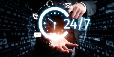 Müşteri EIDE hizmetleri için 24 saat çalışan müşteri desteği, çevrimiçi yardım masası ve çağrı merkezi müşterilere teknik bilgiler sunmaktadır