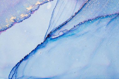 Mermer mürekkep soyut sanatının orijinal resmi. Örnek bir orjinal tablodan yüksek çözünürlüklü fotoğraf. Karargah kağıt dokusuna pürüzsüz mermer desen oluşturmak için soyut resim yapıldı.