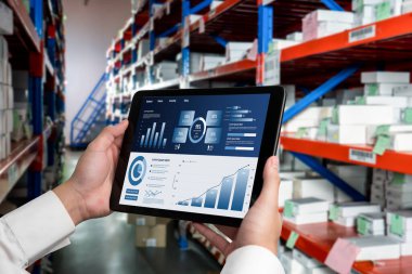 İş veri paneli, pazarlama stratejisi planlaması için iş zekası analizi sunar. Müşteri taleplerini analiz etmek ve iş dünyasının geleceğini önceden görmek için büyük veriler sunulur.