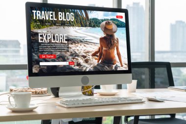 Online travel blog website provide travel tips and information on social media snugly where people can post, write and react to travel application