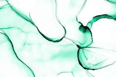 Mermer mürekkep soyut sanatının orijinal resmi. Örnek bir orjinal tablodan yüksek çözünürlüklü fotoğraf. Karargah kağıt dokusuna pürüzsüz mermer desen oluşturmak için soyut resim yapıldı.