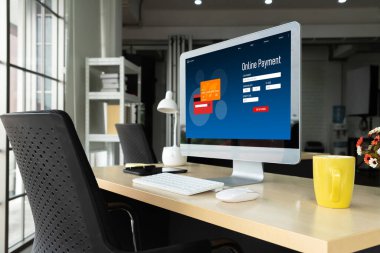 İnternet üzerinden modem para transferi için çevrimiçi ödeme platformu