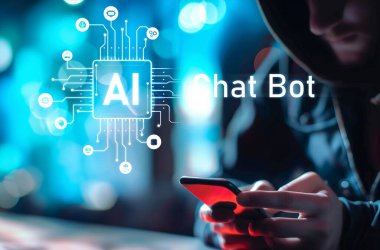 Yapay zeka mühendisliği, büyük veri ve yapay zeka makinesi kavramında yapay zeka beyin işlemcisiyle iş desteği için üretken yapay zeka kullanmayı öğrenen insan etkileşimi. EIDE