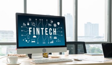 Pazarlama stratejisini analiz etmek için kullanılan Fintech finansal teknoloji yazılımı
