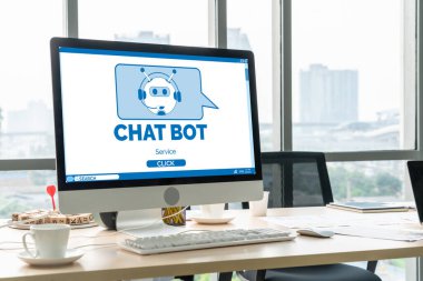Müşteri sorularına otomatik olarak cevap veren mod çevrimiçi iş için Chatbot yazılım uygulaması