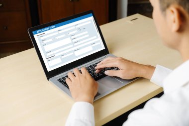 İnternet sitesinde mod kayıt için çevrimiçi başvuru formu