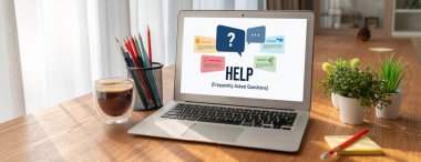 Help screen on the website provide answer to FAQ frequently asked question snugly with knowledge information and solution by customer support