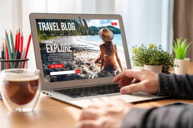 Online travel blog website provide travel tips and information on social media snugly where people can post, write and react to travel application