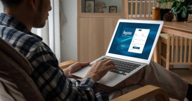 İnternet sitesinde mod form doldurmak için çevrimiçi kayıt formu