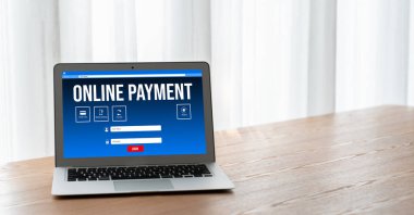 İnternet üzerinden modem para transferi için çevrimiçi ödeme platformu