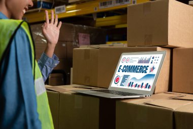 E-ticaret veri yazılımı çevrimiçi perakende şirketine satış analizi için mod gösterge tablosu sağlar