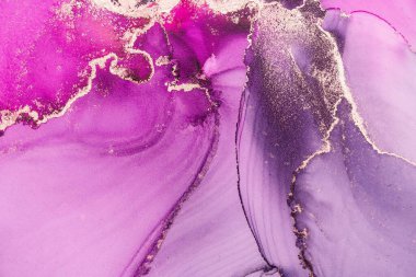 Mermer mürekkep soyut sanatının orijinal resmi. Örnek bir orjinal tablodan yüksek çözünürlüklü fotoğraf. Karargah kağıt dokusuna pürüzsüz mermer desen oluşturmak için soyut resim yapıldı.