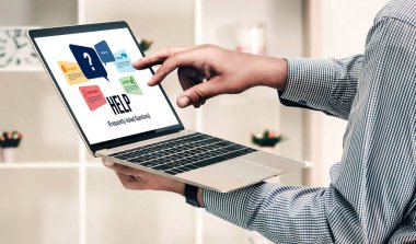 Help screen on the website provide answer to FAQ frequently asked question snugly with knowledge information and solution by customer support