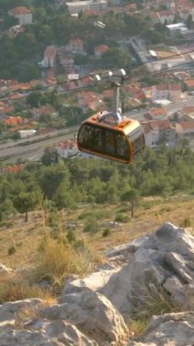 Hırvatistan 'ın Dalmaçya kentindeki Dubrovnik Eski Kenti - Hırvatistan' ın tanınmış seyahat beldesi. Dubrovnik eski kenti 1979 yılında UNESCO Dünya Mirasları Listesi olarak listelendi..