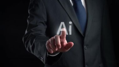 Yapay zeka sanal asistanı Chatbot ile yapay zeka konsepti ile insan etkileşimi, yapay zeka mühendisliği, LLM yapay zeka derin öğrenimi iş desteği için üretken yapay zeka kullanımı. Kullanıcı Kimliği