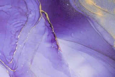 Mermer mürekkep soyut sanatının orijinal resmi. Örnek bir orjinal tablodan yüksek çözünürlüklü fotoğraf. Karargah kağıt dokusuna pürüzsüz mermer desen oluşturmak için soyut resim yapıldı.