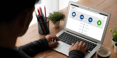 Ürün nakliyesi ve teslimatı için e-ticaret ve mod çevrimiçi iş izleme sistemi