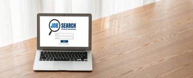 Çalışanların işe alım İnternet ağındaki iş fırsatlarını araması için mod web sitesinde online iş araması