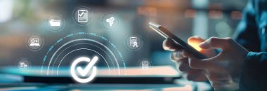 İş adamı, QC ve QA standartlarının karşılandığından emin olmak için katı kalite güvencesi protokolleri uyguluyor. Kalite güvencesi ile sertifikalı ürün mükemmelliğine ulaşmak. EIDE