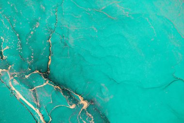 Mermer mürekkep soyut sanatının orijinal resmi. Örnek bir orjinal tablodan yüksek çözünürlüklü fotoğraf. Karargah kağıt dokusuna pürüzsüz mermer desen oluşturmak için soyut resim yapıldı.