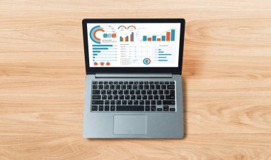 İş veri paneli, pazarlama stratejisi planlaması için iş zekası analizi sunar. Müşteri taleplerini analiz etmek ve iş dünyasının geleceğini önceden görmek için büyük veriler sunulur.