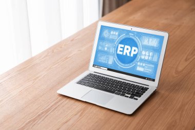 Pazarlama stratejisini planlamak için modern iş için ERP girişimi kaynak planlama yazılımı