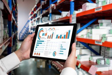 İş veri paneli, pazarlama stratejisi planlaması için iş zekası analizi sunar. Müşteri taleplerini analiz etmek ve iş dünyasının geleceğini önceden görmek için büyük veriler sunulur.