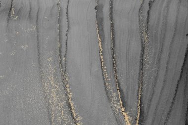 Mermer mürekkep soyut sanatının orijinal resmi. Örnek bir orjinal tablodan yüksek çözünürlüklü fotoğraf. Karargah kağıt dokusuna pürüzsüz mermer desen oluşturmak için soyut resim yapıldı.