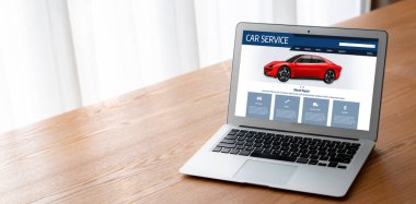 Car service website for online booking repair automobile garage technology snugly