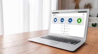Ürün nakliyesi ve teslimatı için e-ticaret ve mod çevrimiçi iş izleme sistemi