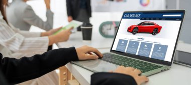 Car service website for online booking repair automobile garage technology snugly