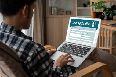 İnternet ağındaki mod dijital bilgi toplama için çevrimiçi kredi başvuru formu