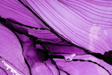 Mermer mürekkep soyut sanatının orijinal resmi. Örnek bir orjinal tablodan yüksek çözünürlüklü fotoğraf. Karargah kağıt dokusuna pürüzsüz mermer desen oluşturmak için soyut resim yapıldı.