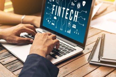 Pazarlama stratejisini analiz etmek için kullanılan Fintech finansal teknoloji yazılımı