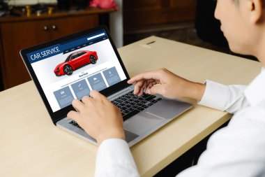 Car service website for online booking repair automobile garage technology snugly