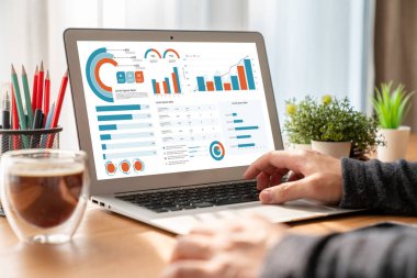 İş veri paneli, pazarlama stratejisi planlaması için iş zekası analizi sunar. Müşteri taleplerini analiz etmek ve iş dünyasının geleceğini önceden görmek için büyük veriler sunulur.