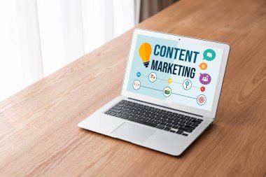 Mod çevrimiçi iş ve e-ticaret pazarlama stratejisi için içerik pazarlaması