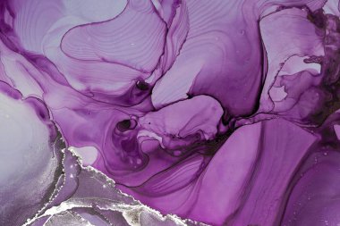 Mermer mürekkep soyut sanatının orijinal resmi. Örnek bir orjinal tablodan yüksek çözünürlüklü fotoğraf. Karargah kağıt dokusuna pürüzsüz mermer desen oluşturmak için soyut resim yapıldı.