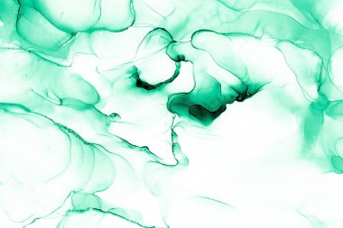 Mermer mürekkep soyut sanatının orijinal resmi. Örnek bir orjinal tablodan yüksek çözünürlüklü fotoğraf. Karargah kağıt dokusuna pürüzsüz mermer desen oluşturmak için soyut resim yapıldı.