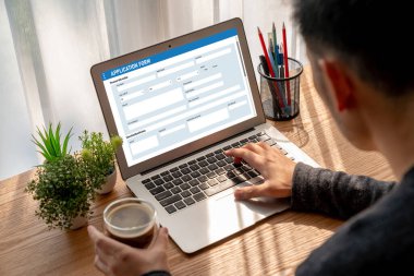 İnternet sitesinde mod kayıt için çevrimiçi başvuru formu