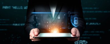 İş adamı siber güvenliğin özünü keşfeder. Siber koruma yöntemlerini, tehditleri derinlemesine araştır ve siber güvenlik duruşunu güçlendir. Siber Güvenlik Çağı FaaS 'ında yol almak için gerekli.