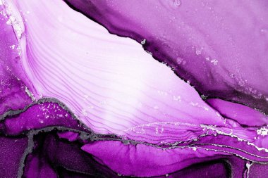 Mermer mürekkep soyut sanatının orijinal resmi. Örnek bir orjinal tablodan yüksek çözünürlüklü fotoğraf. Karargah kağıt dokusuna pürüzsüz mermer desen oluşturmak için soyut resim yapıldı.