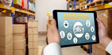 Öğrencilerin internet ağında rahatça çalışabilmeleri için yazılımlı e-öğrenme sitesi