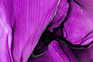 Mermer mürekkep soyut sanatının orijinal resmi. Örnek bir orjinal tablodan yüksek çözünürlüklü fotoğraf. Karargah kağıt dokusuna pürüzsüz mermer desen oluşturmak için soyut resim yapıldı.