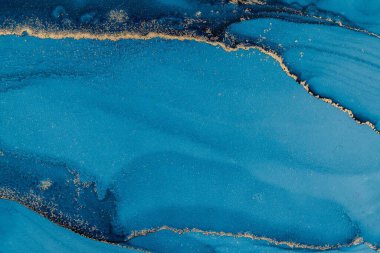 Mermer mürekkep soyut sanatının orijinal resmi. Örnek bir orjinal tablodan yüksek çözünürlüklü fotoğraf. Karargah kağıt dokusuna pürüzsüz mermer desen oluşturmak için soyut resim yapıldı.